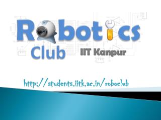 students.iitk.ac/roboclub