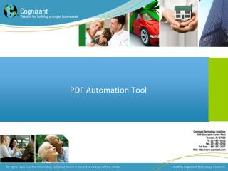 PDF Automation Tool