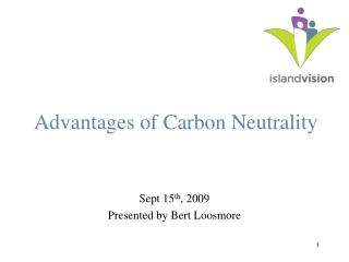 Advantages of Carbon Neutrality