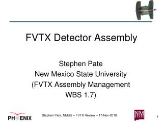 FVTX Detector Assembly