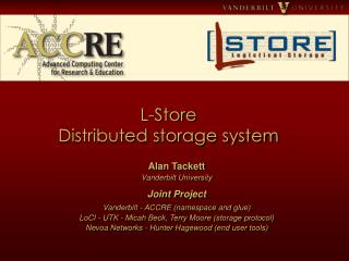 L-Store Distributed storage system
