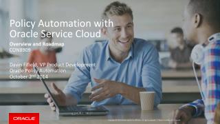 Policy Automation with Oracle Service Cloud
