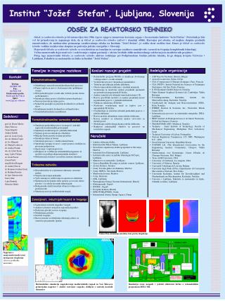 ODSEK ZA REAKTORSKO TEHNIKO