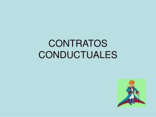 CONTRATOS CONDUCTUALES