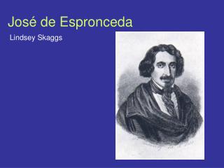 José de Espronceda