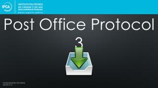Post Office Protocol 3 POP3