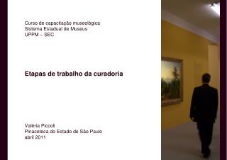 Exemplo para elaboração de lista de obras para exposição