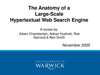 The Anatomy of a Large-Scale Hypertextual Web Search Engine