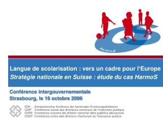 Conférence intergouvernementale Strasbourg, le 16 octobre 2006