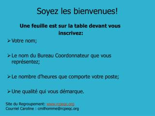 Une feuille est sur la table devant vous inscrivez: Votre nom;