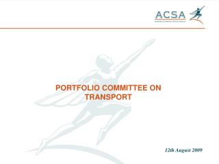 PORTFOLIO COMMITTEE ON TRANSPORT