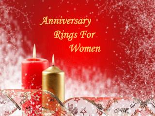 Anniversary rings for women