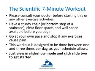 The Scientific 7-Minute Workout