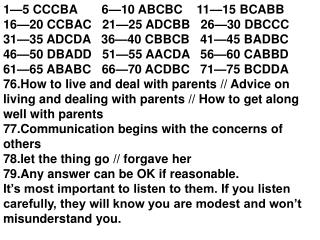1—5 CCCBA 6—10 ABCBC 11—15 BCABB
