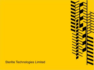 Sterlite Technologies Limited