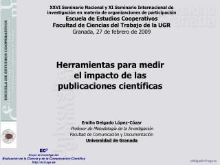 Herramientas para medir el impacto de las publicaciones científicas