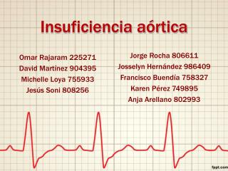 Insuficiencia aórtica