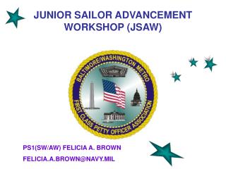 JUNIOR SAILOR ADVANCEMENT WORKSHOP (JSAW)