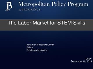 The Labor Market for STEM Skills