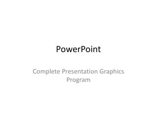 PowerPoint