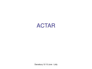 ACTAR