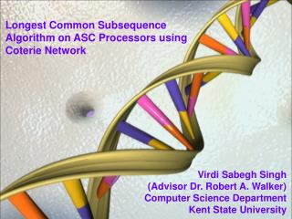 Virdi Sabegh Singh (Advisor Dr. Robert A. Walker) Computer Science Department