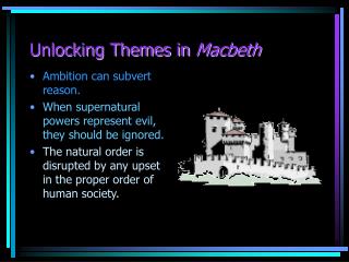 Unlocking Themes in Macbeth