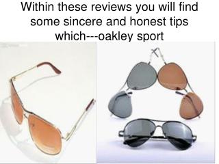 oakley sunglasses active