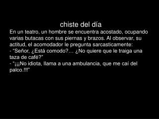 chiste del día