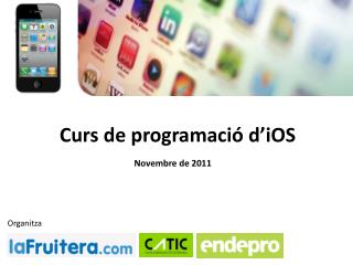 Curs de programació d ’ iOS