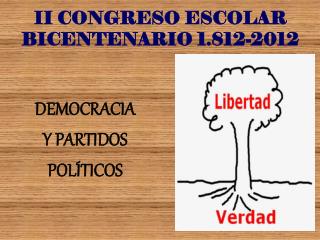 II CONGRESO ESCOLAR BICENTENARIO 1.812-2012
