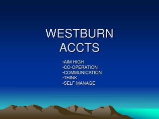 WESTBURN ACCTS