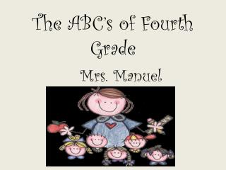 The ABC’s of Fourth Grade