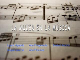 LA MUJER EN LA MÚSICA