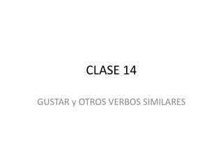 CLASE 14