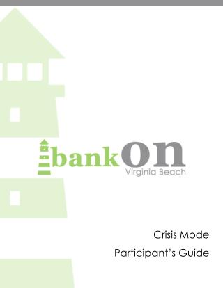 Crisis Mode Participant’s Guide