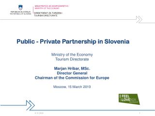 Public - Private Partnership in Slovenia