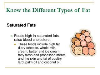 Know the Different Types of Fat