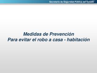 Secretaria de Seguridad Pública del Estado