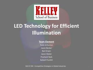 LED Technology for Efficient Illumination