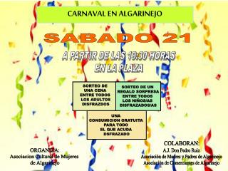 CARNAVAL EN ALGARINEJO