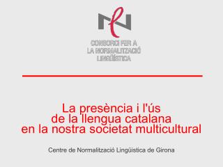 El català com a llengua inicial
