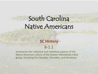 South Carolina Native Americans