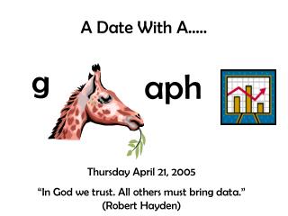 A Date With A…..