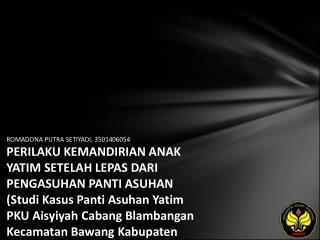 Identitas Mahasiswa