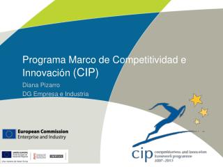 Programa Marco de Competitividad e Innovación (CIP)