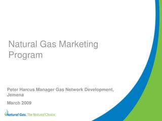 Natural Gas Marketing Program