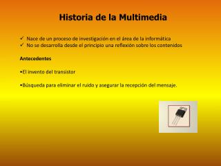Historia de la Multimedia