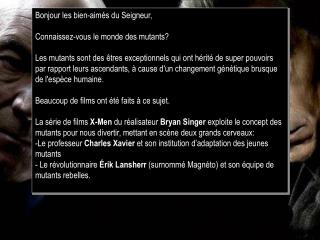 Les mutants