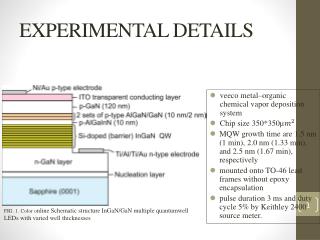 EXPERIMENTAL DETAILS